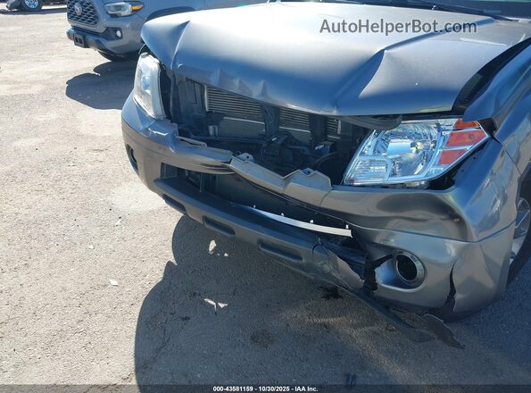 1N6ED0EB0MN704550 2021 NISSAN FRONTIER Gray Front view