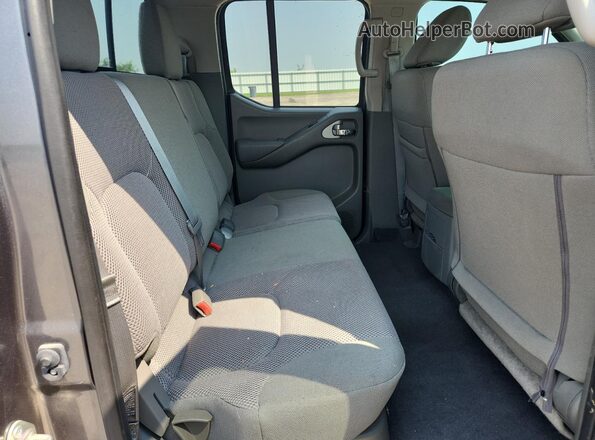 1N6ED0EB1LN709870 2020 NISSAN FRONTIER Gray Vista de los asientos traseros
