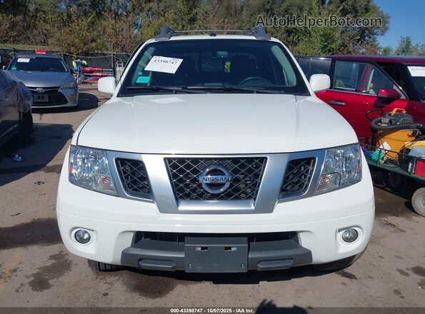 1N6ED0EB3LN712074 2020 NISSAN FRONTIER White Instrument cluster view