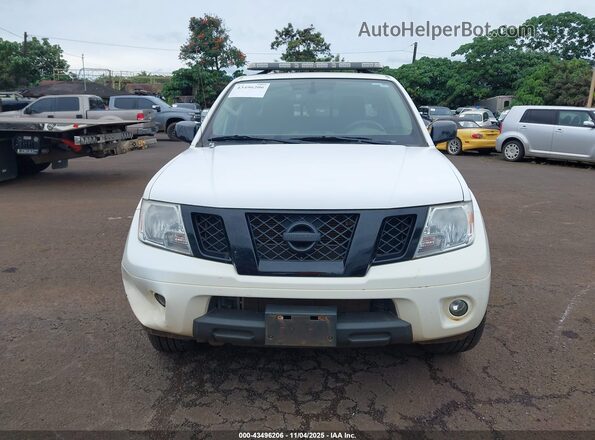 1N6ED0EB5LN725229 2020 NISSAN FRONTIER White Instrument cluster view