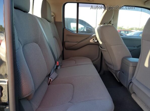 1N6ED0EB6LN719701 2020 NISSAN FRONTIER Black Vista de los asientos traseros