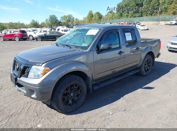 1N6ED0EB7MN708854 2021 NISSAN FRONTIER Gray წინა მარცხენა ხედი სამი მეოთხედიდან