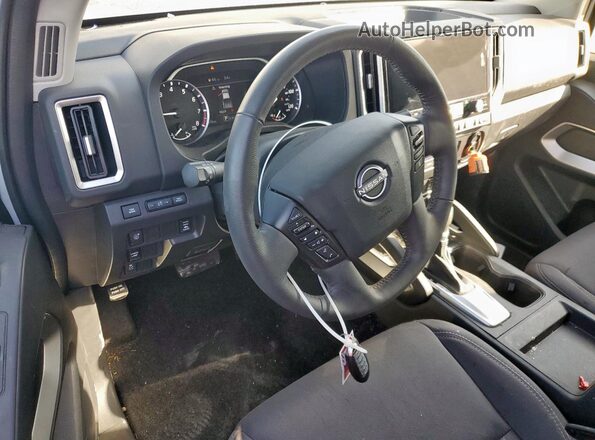 1N6ED1CL5SN600036 2025 NISSAN FRONTIER White Widok deski rozdzielczej