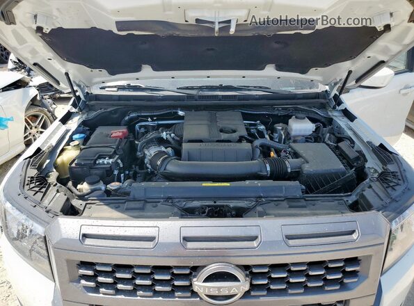 1N6ED1CL5SN600036 2025 NISSAN FRONTIER White Widok wnętrza z tyłu