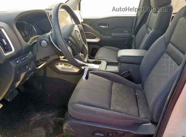 1N6ED1CL5SN600036 2025 NISSAN FRONTIER White Widok wnętrza z przodu