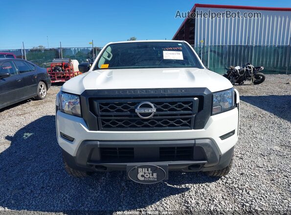 1N6ED1CMXNN632140 2022 NISSAN FRONTIER White Vista del cuadro de instrumentos