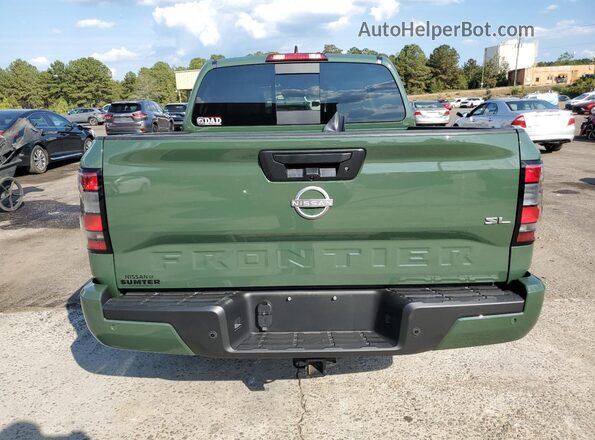 1N6ED1EJ7SN616699 2025 NISSAN FRONTIER Зеленый Вид сзади
