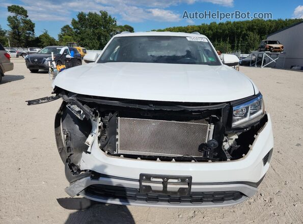 1V24C2CA6LC204490 2020 VOLKSWAGEN ATLAS White წინა ხედი