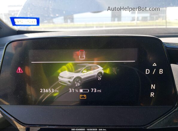 1V25MPE83PC030764 2023 VOLKSWAGEN ID.4 Silver უკანა სავარძლების ხედი