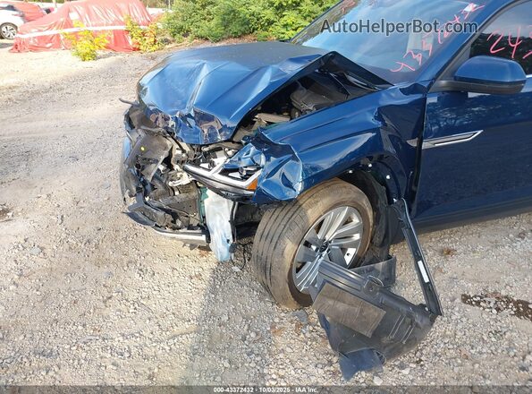 1V26C2CA1LC204437 2020 VOLKSWAGEN ATLAS Black Դիմացի տեսք