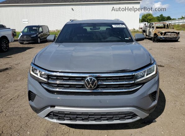 1V26C2CA8LC204581 2020 VOLKSWAGEN ATLAS Gray Widok z przodu