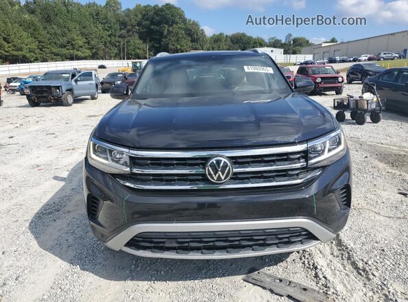 1V26E2CA7LC230048 2020 VOLKSWAGEN ATLAS Black Widok z przodu