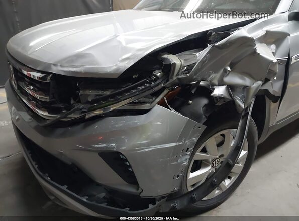 1V2AC2CA7LC201066 2020 VOLKSWAGEN ATLAS Silver წინა ხედი