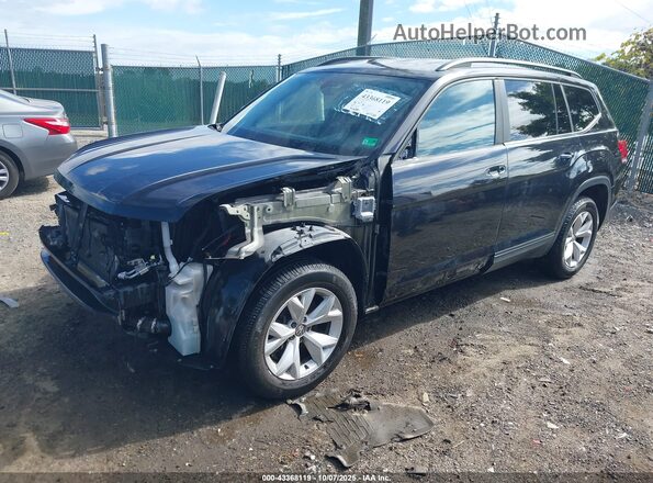 1V2AP2CA5LC500284 2020 VOLKSWAGEN ATLAS Black წინა მარცხენა ხედი სამი მეოთხედიდან