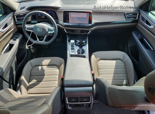 1V2BR2CA5SC534660 2025 VOLKSWAGEN ATLAS Зеленый Вид панели приборов