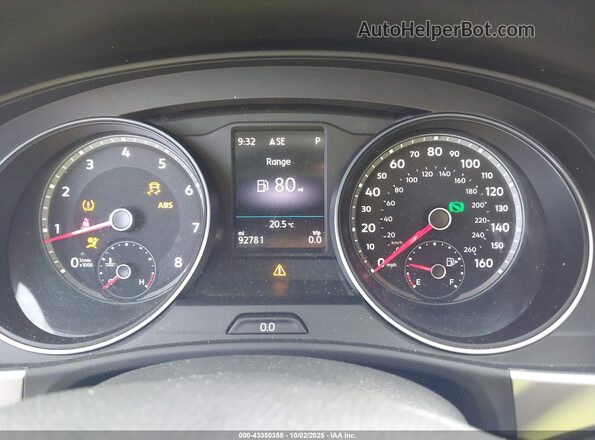 1V2DP2CA4JC592191 2018 VOLKSWAGEN ATLAS Silver 