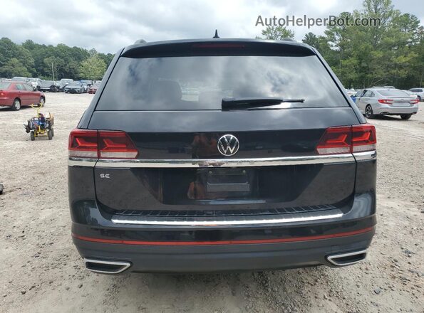 1V2DP2CA6MC599017 2021 VOLKSWAGEN ATLAS Black Вид ззаду