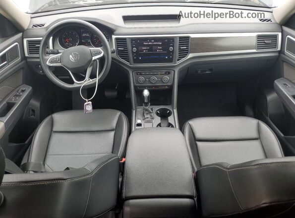 1V2DP2CA6MC599017 2021 VOLKSWAGEN ATLAS Black Вид панелі приладів