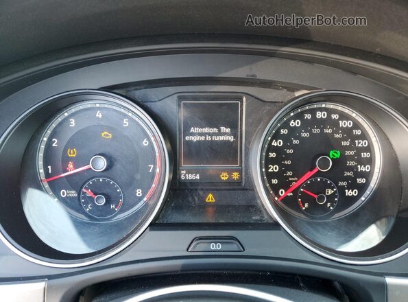 1V2DR2CA6JC543889 2018 VOLKSWAGEN ATLAS Черный 
