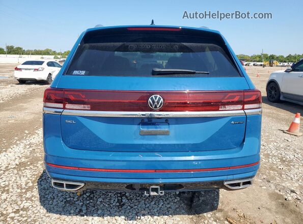 1V2FR2CA0SC510543 2025 VOLKSWAGEN ATLAS Blue Հետևի տեսք