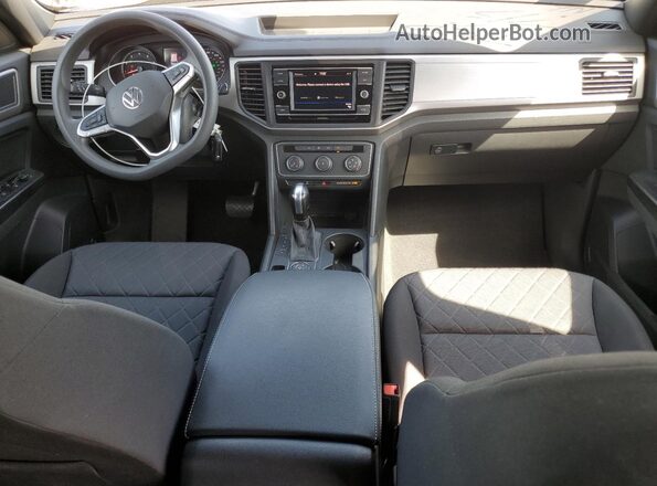 1V2GC2CA5LC204543 2020 VOLKSWAGEN ATLAS White Widok deski rozdzielczej