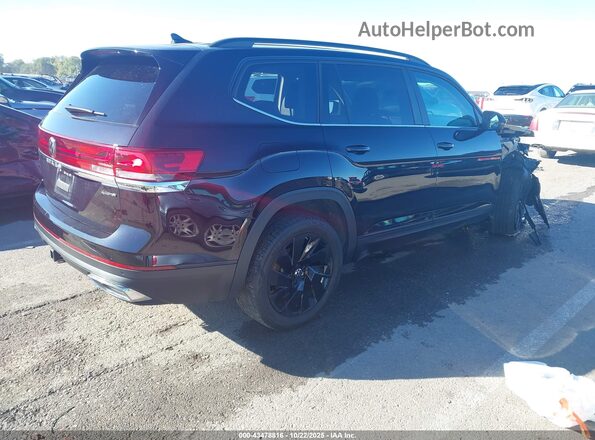 1V2HR2CA4RC598208 2024 VOLKSWAGEN ATLAS Black Задня права чверть