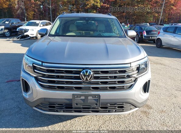 1V2HR2CA4SC551850 2025 VOLKSWAGEN ATLAS Silver Instrument cluster view