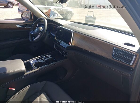 1V2HR2CA6SC507915 2025 VOLKSWAGEN ATLAS Черный Вид салона спереди
