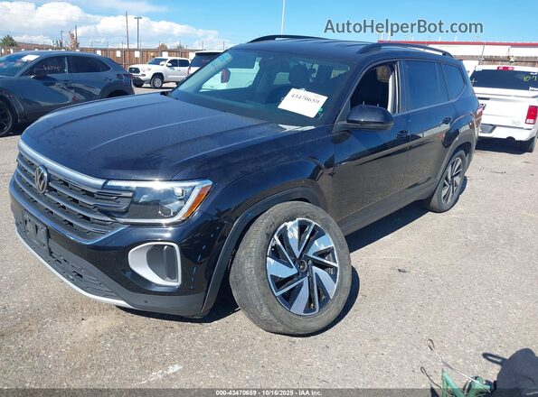 1V2HR2CA6SC507915 2025 VOLKSWAGEN ATLAS Черный Передняя левая четверть