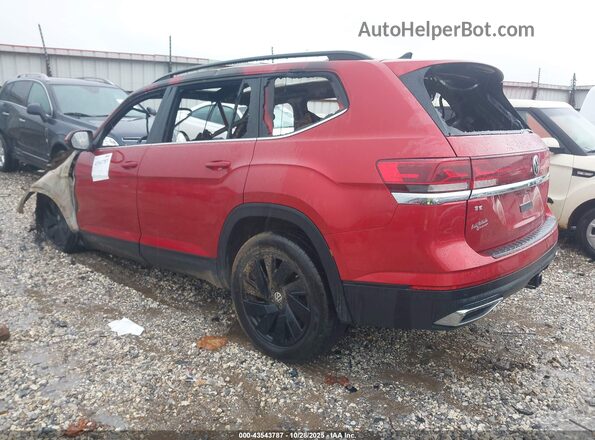 1V2JR2CA6RC543454 2024 VOLKSWAGEN ATLAS Red Задня ліва чверть