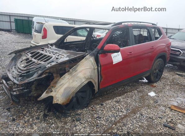 1V2JR2CA6RC543454 2024 VOLKSWAGEN ATLAS Red Передня ліва чверть