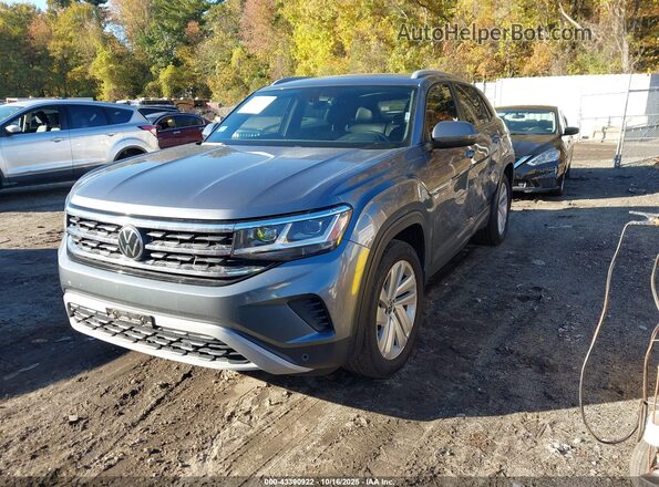 1V2KC2CA7MC229410 2021 VOLKSWAGEN ATLAS Серый Передняя левая четверть