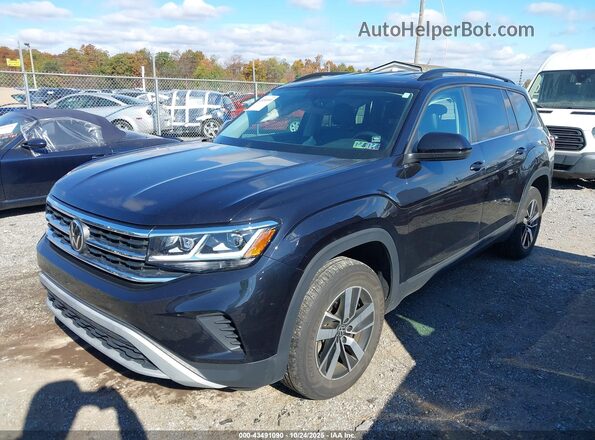 1V2LP2CA2PC557010 2023 VOLKSWAGEN ATLAS Black Vista tres cuartos delantera izquierda