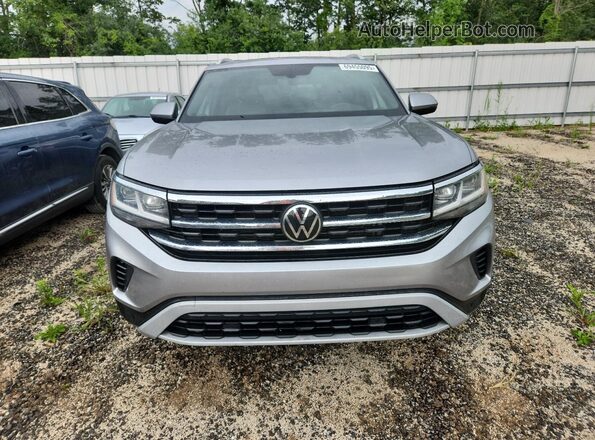 1V2MC2CA4LC207839 2020 VOLKSWAGEN ATLAS Серебряный Вид спереди