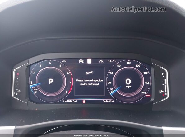 1V2MC2CA6LC206899 2020 VOLKSWAGEN ATLAS Gray უკანა სავარძლების ხედი