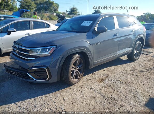 1V2ME2CA5MC239209 2021 VOLKSWAGEN ATLAS Серый Передняя левая четверть