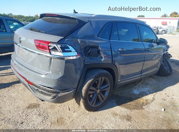 1V2ME2CA5MC239209 2021 VOLKSWAGEN ATLAS Серый Задняя правая четверть