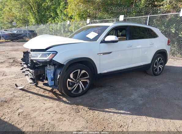 1V2NE2CA8LC224531 2020 VOLKSWAGEN ATLAS White Передня ліва чверть