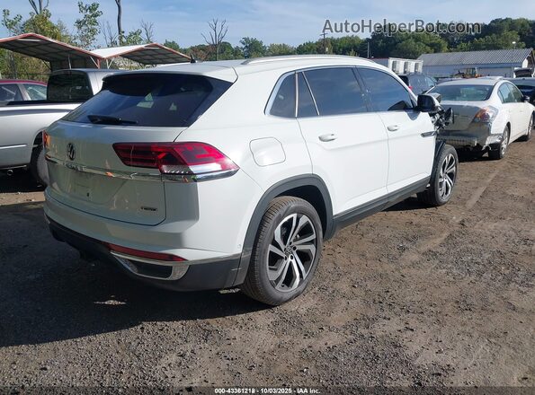 1V2NE2CA8LC224531 2020 VOLKSWAGEN ATLAS White Задня права чверть