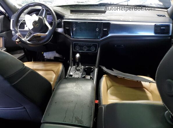 1V2NE2CAXLC218178 2020 VOLKSWAGEN ATLAS Blue Вид панелі приладів