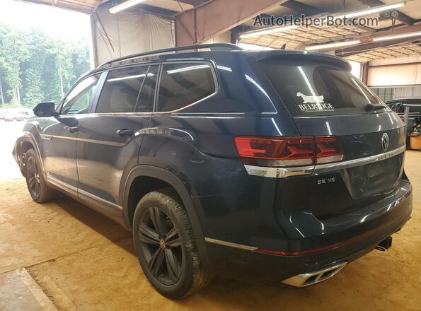 1V2PR2CA9MC549140 2021 VOLKSWAGEN ATLAS Blue უკანა მარცხენა