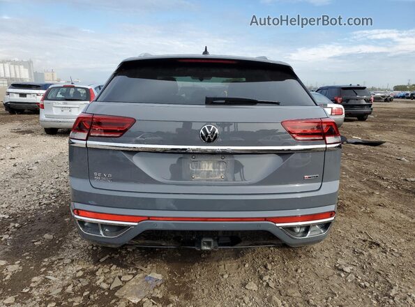 1V2RE2CA5MC217216 2021 VOLKSWAGEN ATLAS Gray Widok z tyłu