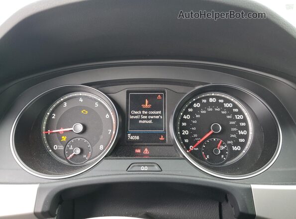 1V2RE2CA5MC217216 2021 VOLKSWAGEN ATLAS Gray Widok zestawu wskaźników