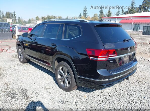 1V2RR2CA5KC565146 2019 VOLKSWAGEN ATLAS Black Задня ліва чверть