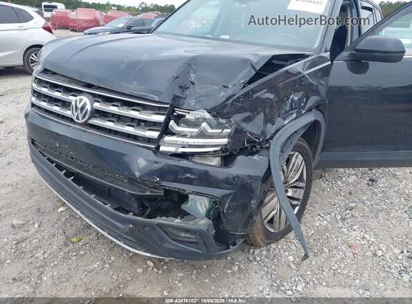 1V2UR2CA4KC569439 2019 VOLKSWAGEN ATLAS Black Вид спереду