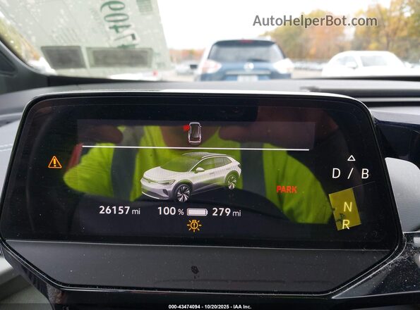 1V2VMPE84PC029798 2023 VOLKSWAGEN ID.4 Red Rear seats view