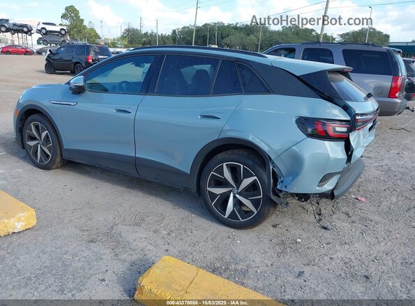 1V2VRPE84SC003129 2025 VOLKSWAGEN ID.4 Light Blue Задня ліва чверть
