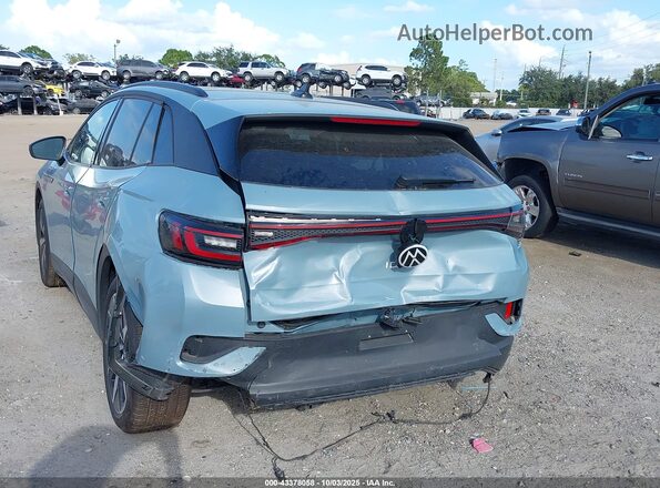 1V2VRPE84SC003129 2025 VOLKSWAGEN ID.4 Light Blue Вид спереду