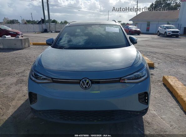 1V2VRPE84SC003129 2025 VOLKSWAGEN ID.4 Light Blue Вид задньої частини салону