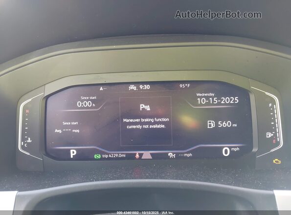 1V2WC2CA4NC207397 2022 VOLKSWAGEN ATLAS Серый Вид задних сидений